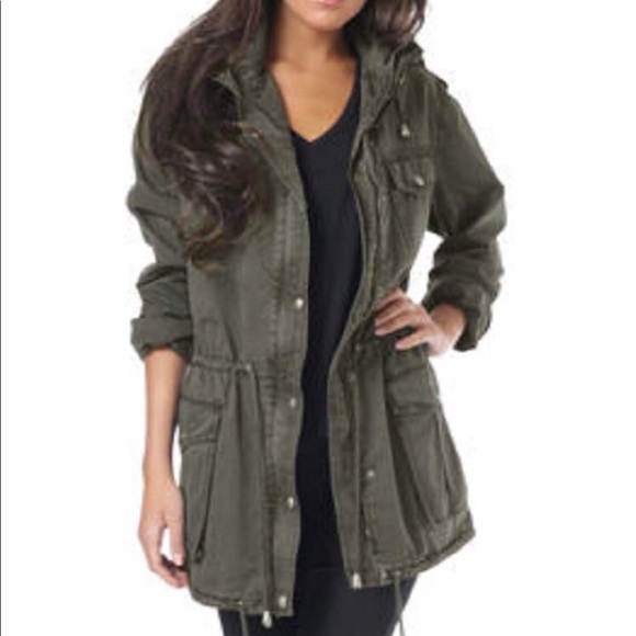Buffalo David Bitton Jackets & Blazers - Buffalo David Bitton Anorak Olive Jacket